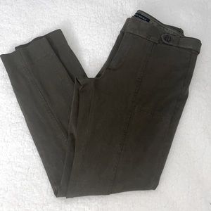 Banana Republic Hunter Green Sloan Pants, sz 0